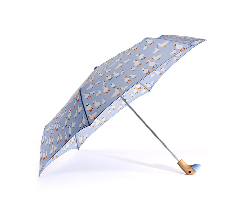 Cute Ducks UV Resistant Compact Umbrella