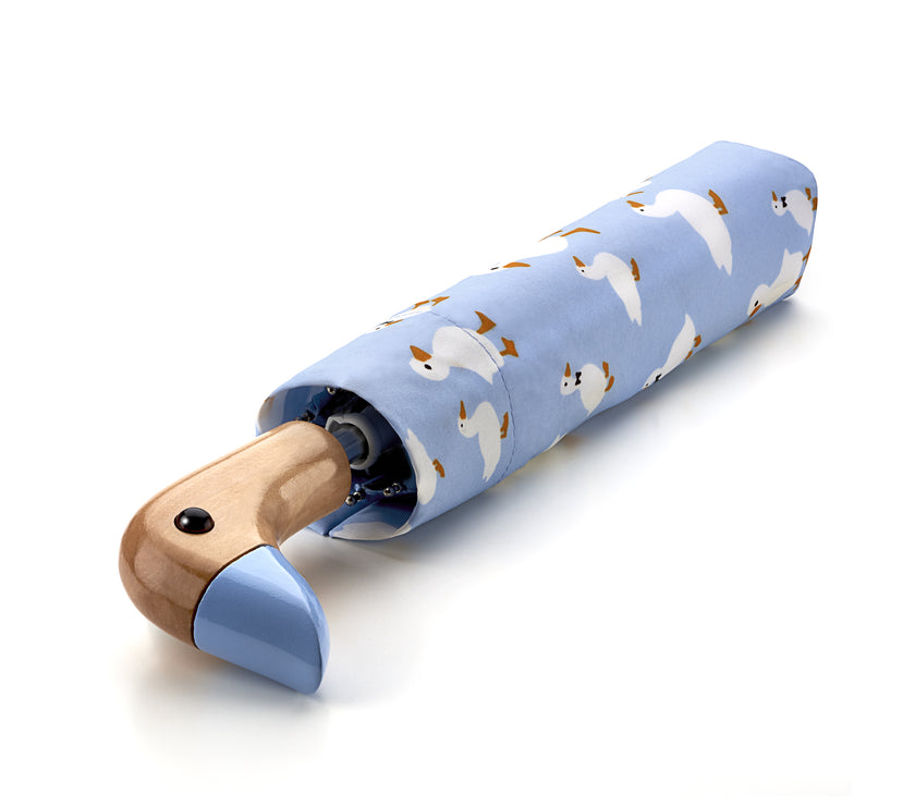 Cute Ducks UV Resistant Compact Umbrella