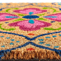 My Mat Bright Tile Printed Coir Door Mat