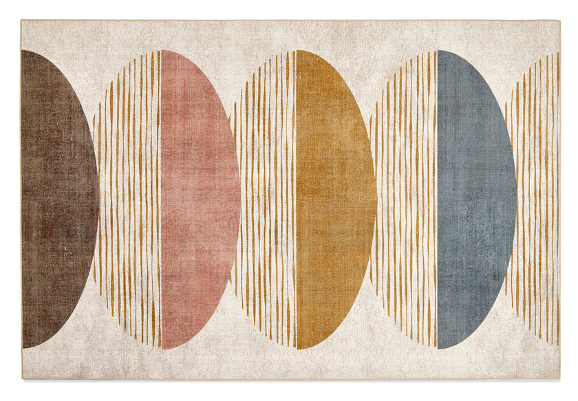 Hug Rug Eco-Washable Rug - Oval Eclipse