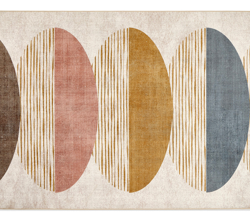 Hug Rug Eco-Washable Rug - Oval Eclipse