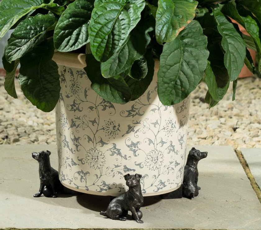 Jack Russell Plant Pot Feet – Set of 3