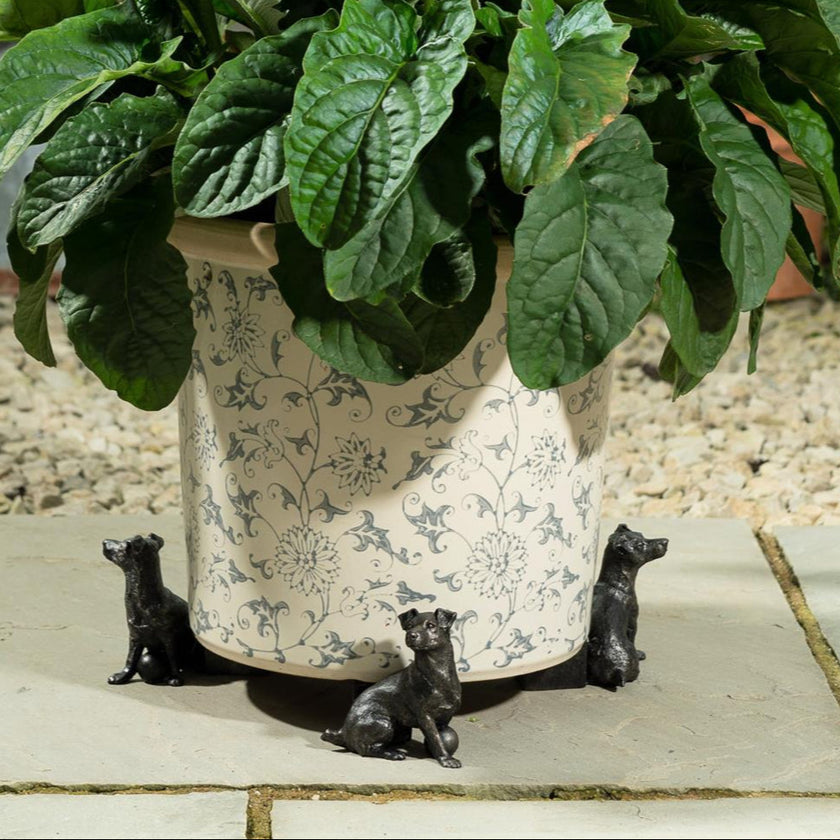 Jack Russell Plant Pot Feet – Set of 3