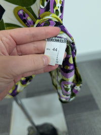 James Lakeland Flower Print V Neck Midi Dress
