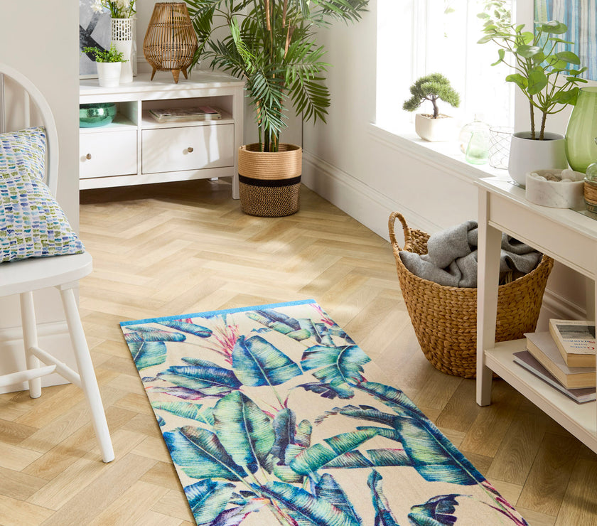 My Mat Studio Collection Rug - Pastel Palms