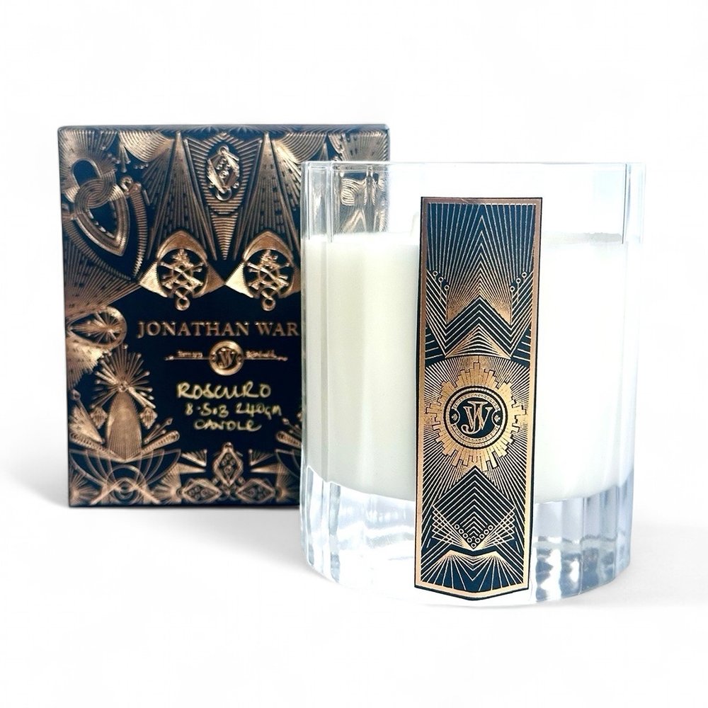 Jonathan Ward 8.5oz Organic Candle - Roscuro