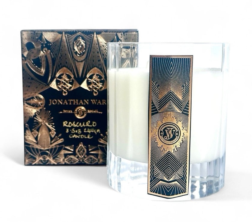 Jonathan Ward 8.5oz Organic Candle - Roscuro