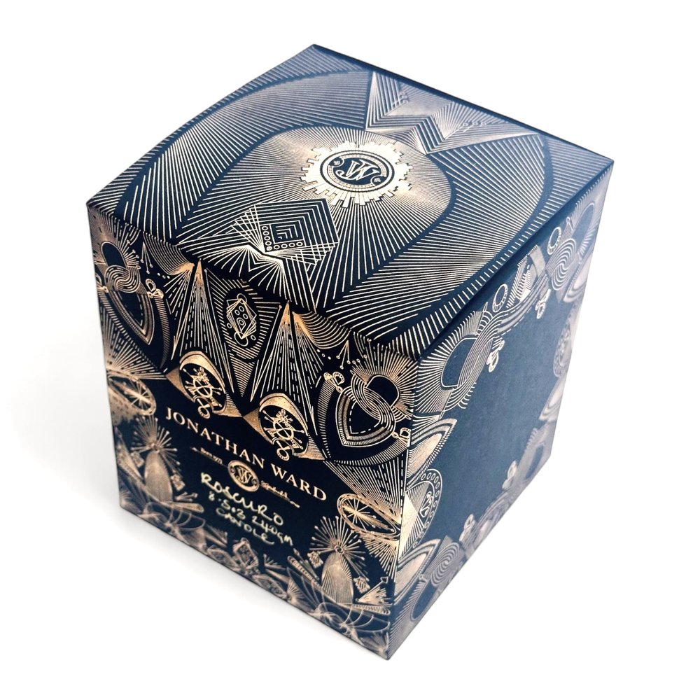 Jonathan Ward 8.5oz Organic Candle - Roscuro