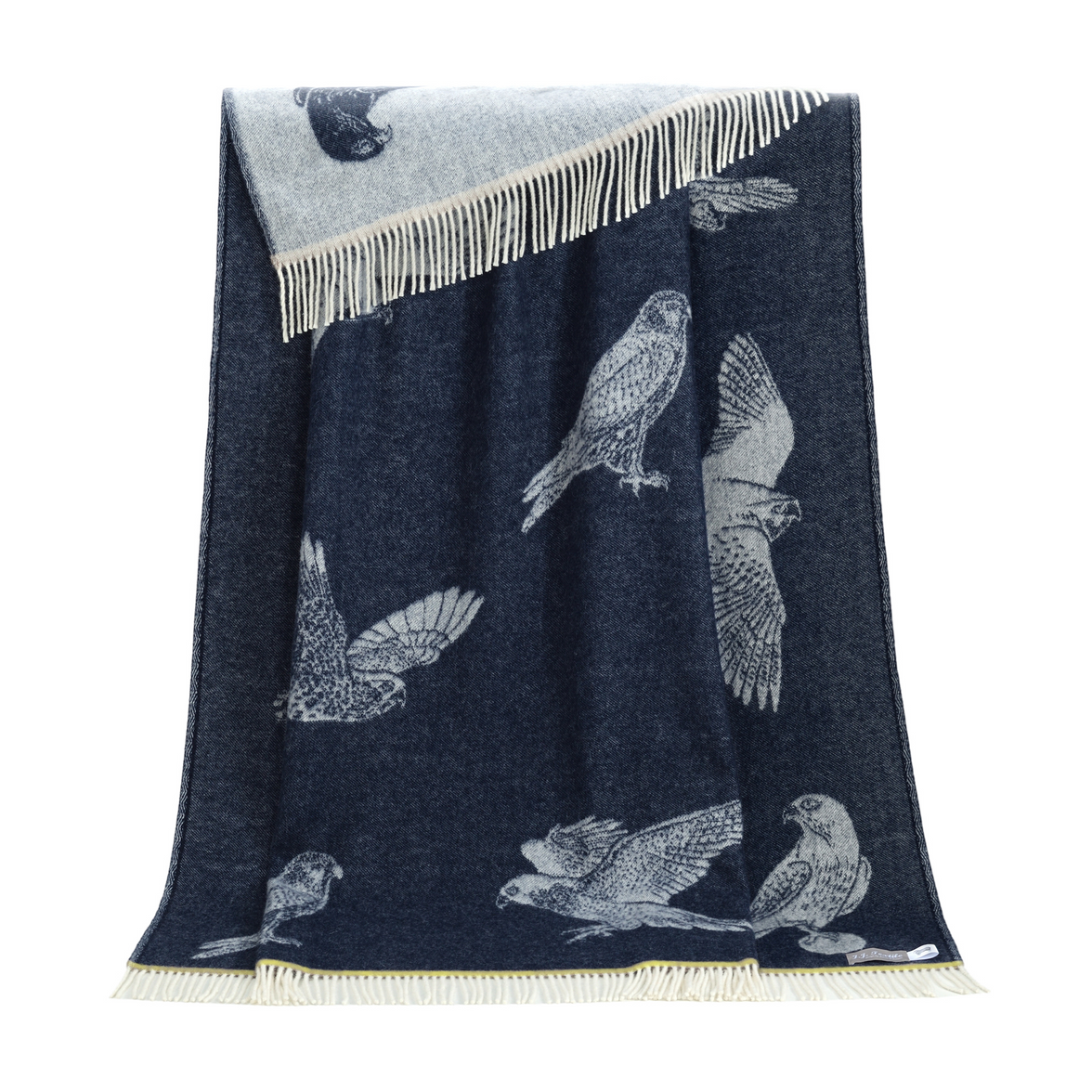 Falcon Design 100% Merino Wool Blanket