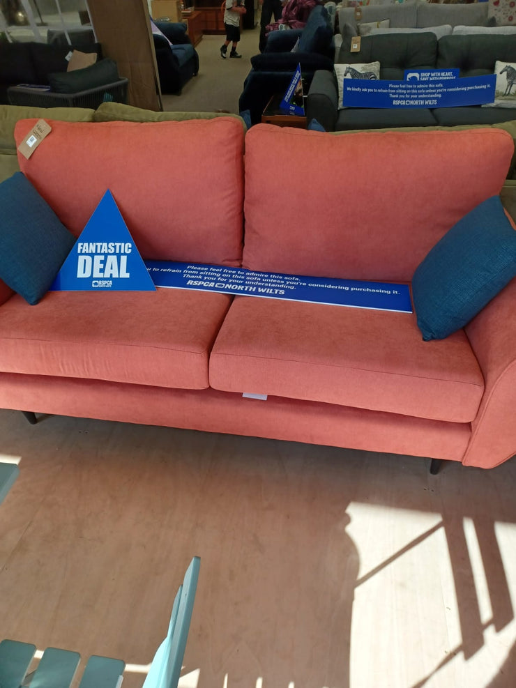 Zinc Three Seater Sofa