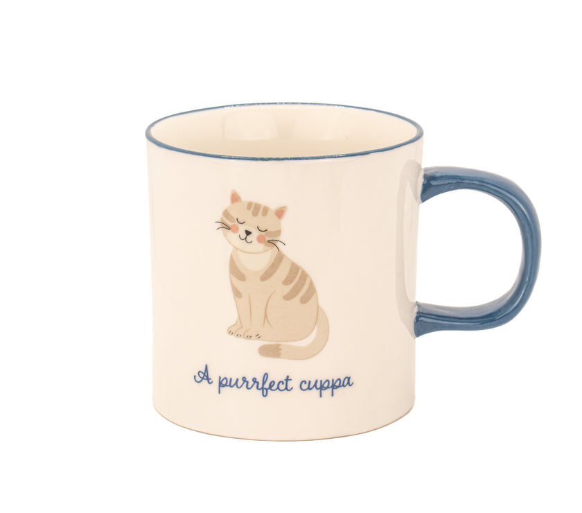 'A Purrfect Cuppa' Cat Mug