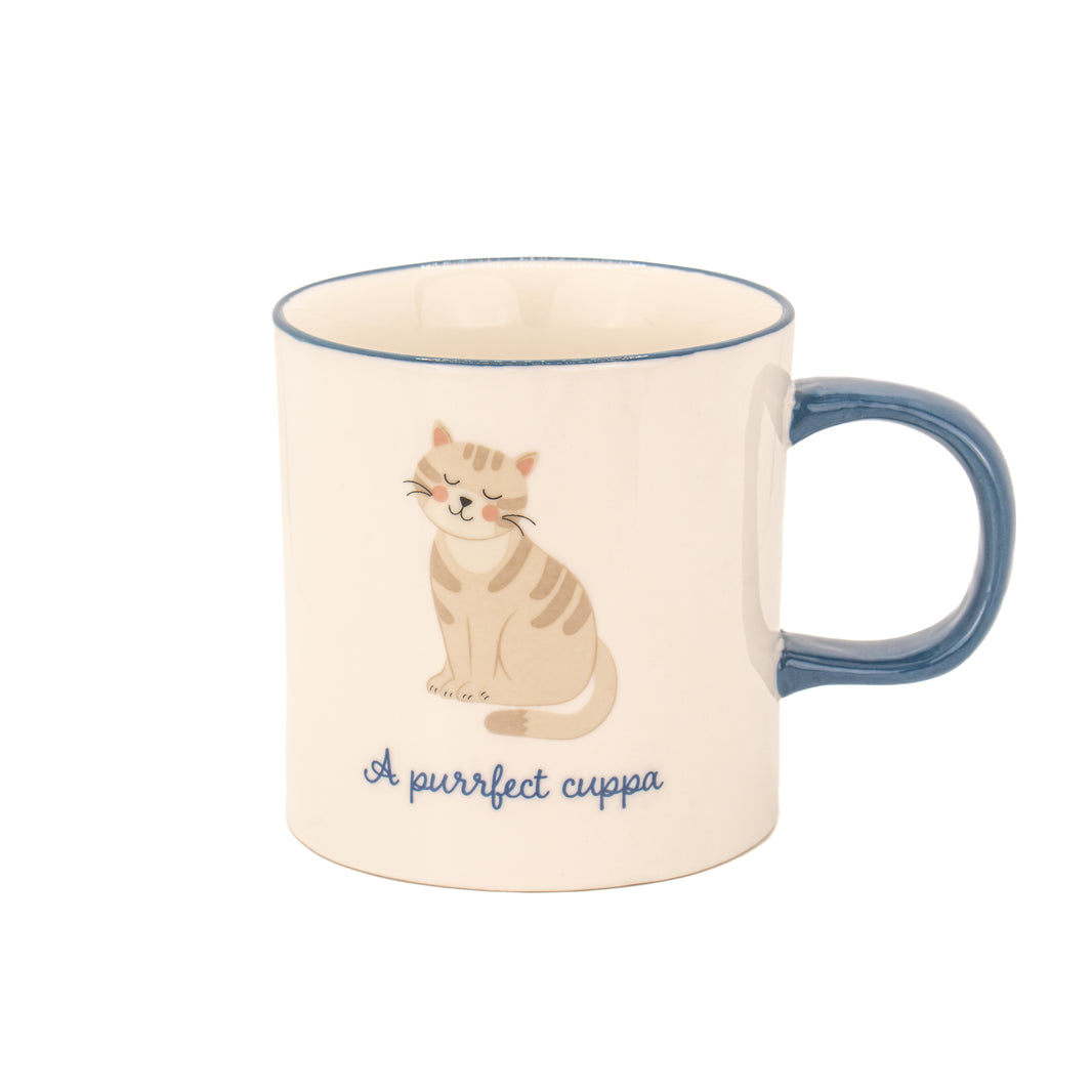 'A Purrfect Cuppa' Cat Mug