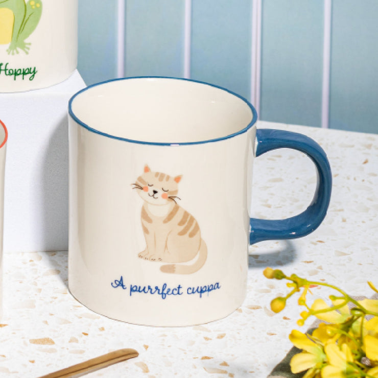 'A Purrfect Cuppa' Cat Mug