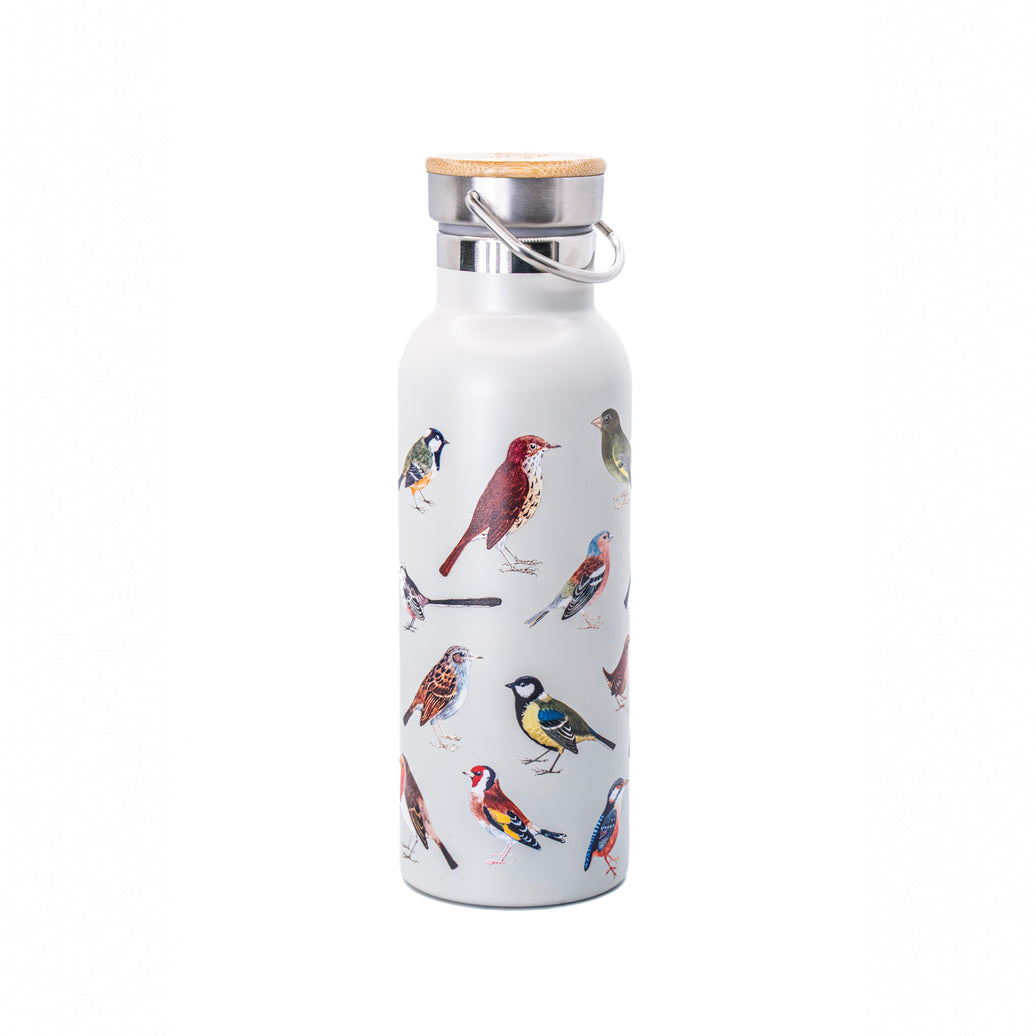 British Birds Metal Water Bottle