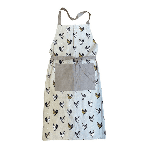 Chicken Motif Apron