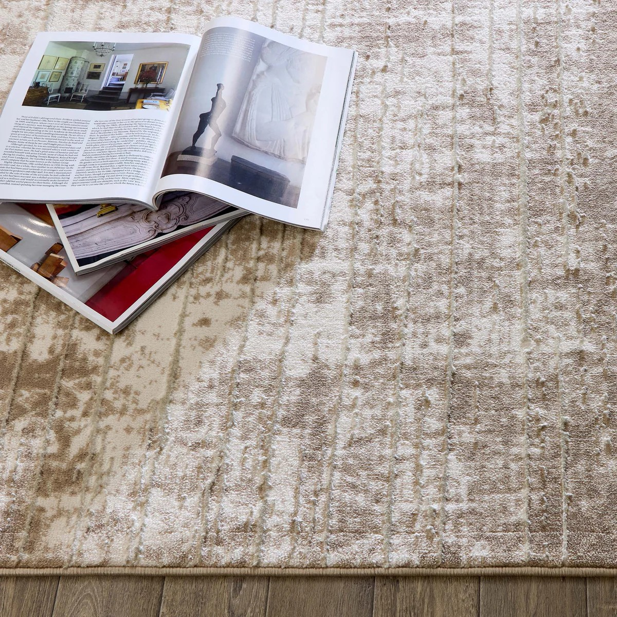 Calacatta Mist Natural Modern Rug