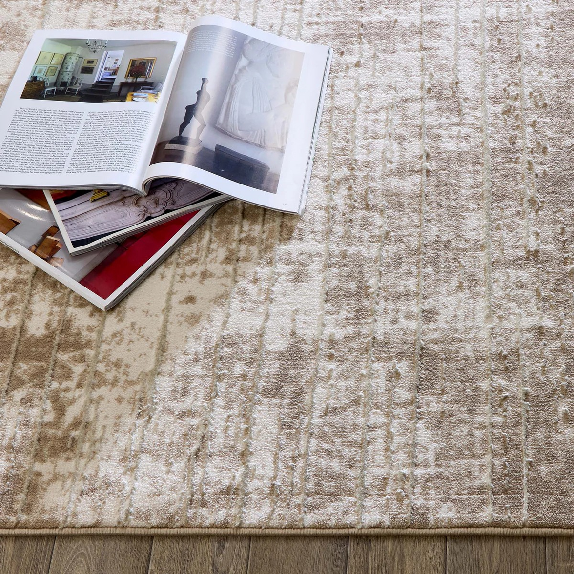 Calacatta Mist Natural Modern Rug