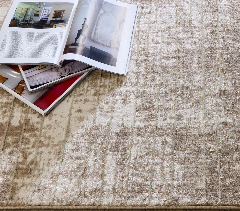 Calacatta Mist Natural Modern Rug