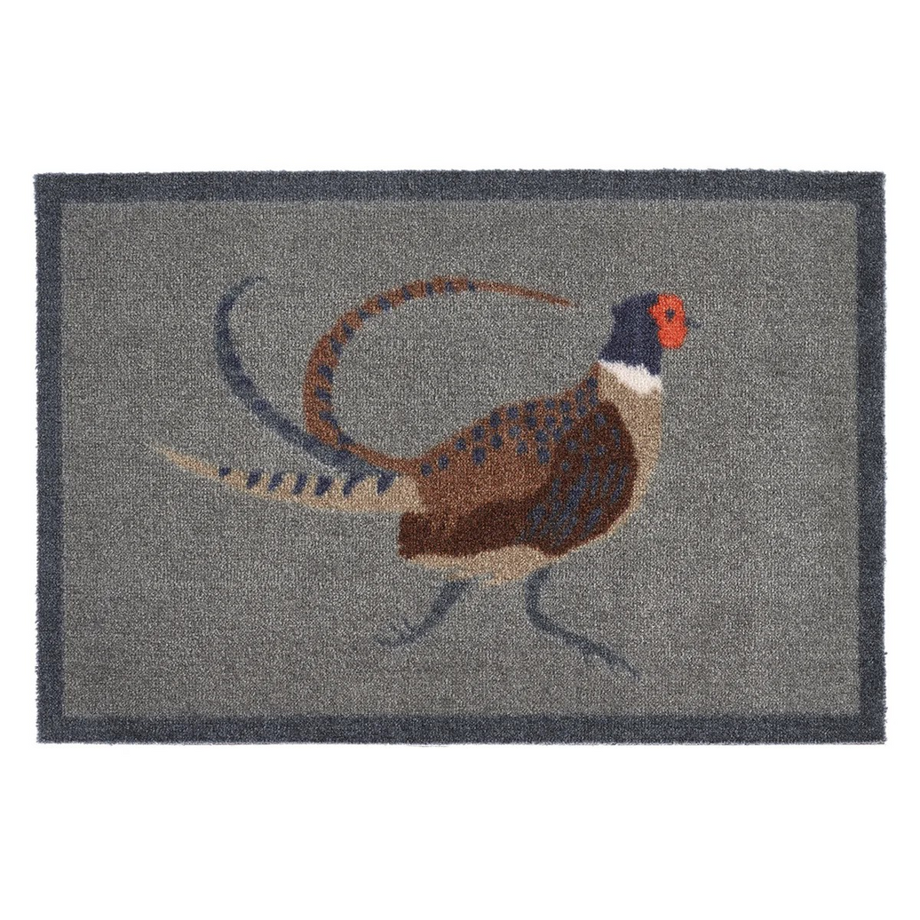Pheasant Washable Nylon Doormat