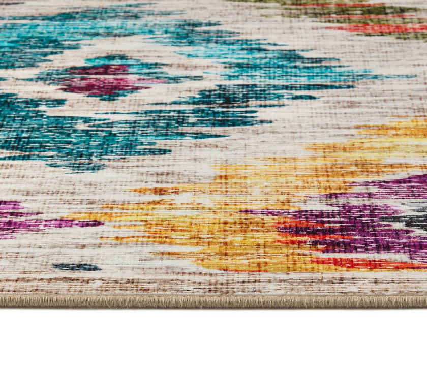 Hug Rug 'Painted Ikat' Eco-Washable Rug