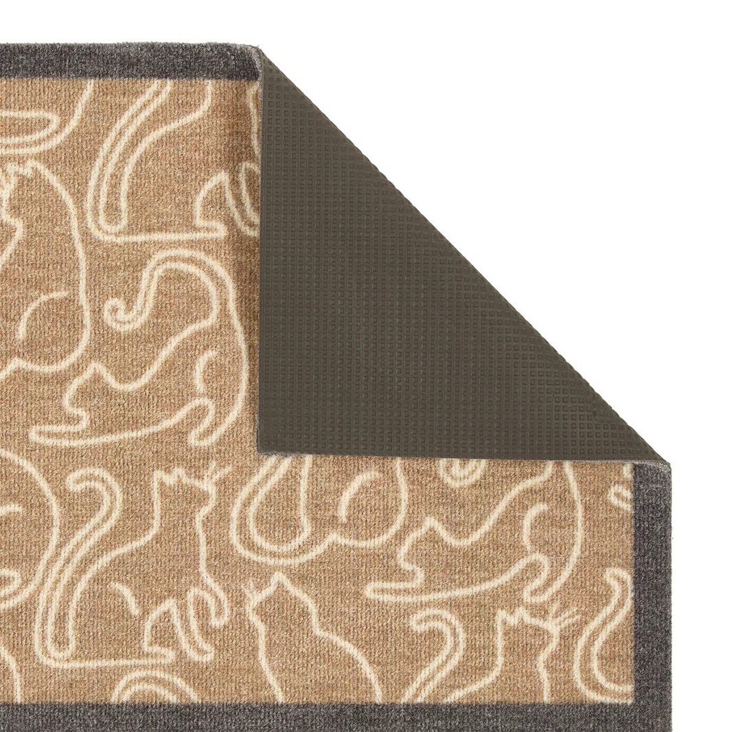 Cats Washable Nylon Doormat